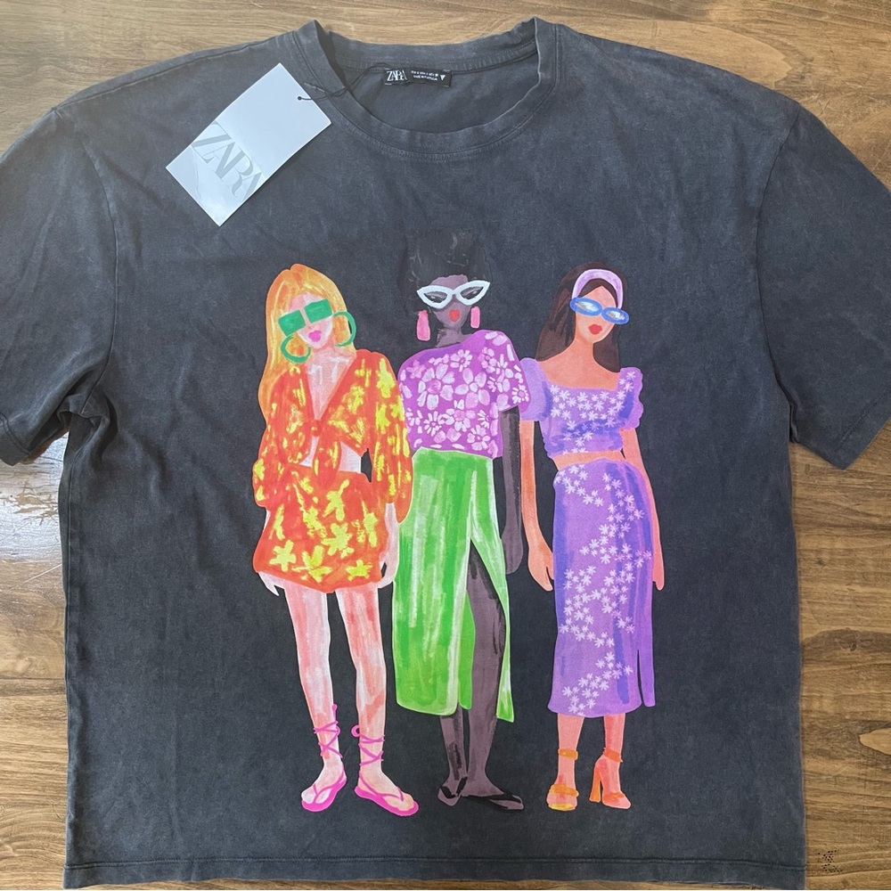 Zara Graphic Tee